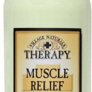 Village Naturals Therapy Muscle Relief Natural Lotion 16 oz