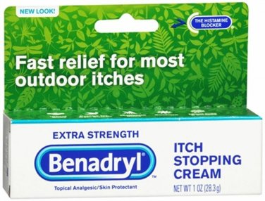 Benadryl Itch Stopping Cream Extra Strength 1 oz