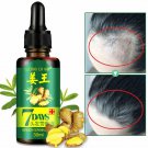 7 Day ReGrow Ginger Germinal Hair Growth Serum Hairdressing Oil Loss Treatment