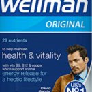 Vitabiotics Wellman Original Multi Vitamin Minerals for Men 30's