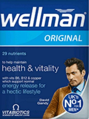 Vitabiotics Wellman Original Multi Vitamin Minerals for Men 30's