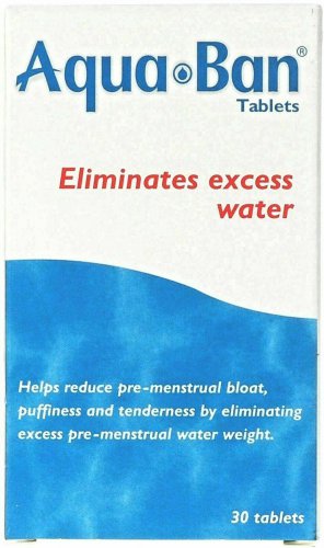 Aqua Ban Diuretic Water Retention Tablets 30
