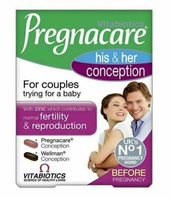Pregnacare Conception HIS & HER 60 Tablets