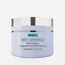 Anti-Wrinkle Cream with Collagen, Hyaluronic Acid, Vitamin E - 2 oz