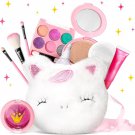 Kids Washable Makeup Kit for Girls 4-6 with Small Coin Purse(5.5x4.75in) -...