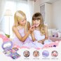 Tomons Kids Washable Makeup Kit, Fold Out Palette with Mirror, Make...