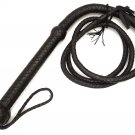 Hand Made Quality Genuine Leather Bull whip/Leather Flogger/ Leather Whip.