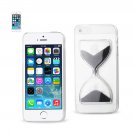 IPHONE SE/ 5S/ 5 3D SAND CLOCK CLEAR CASE IN BLACK