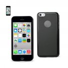 IPHONE 5C SEMI CLEAR CANDY CASE IN BLACK
