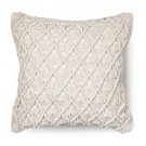 Macrame cushion cover