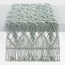 Macrame table runner