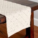 Macrame table runner