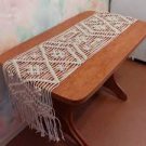 Macrame table runner