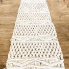 Macrame table runner