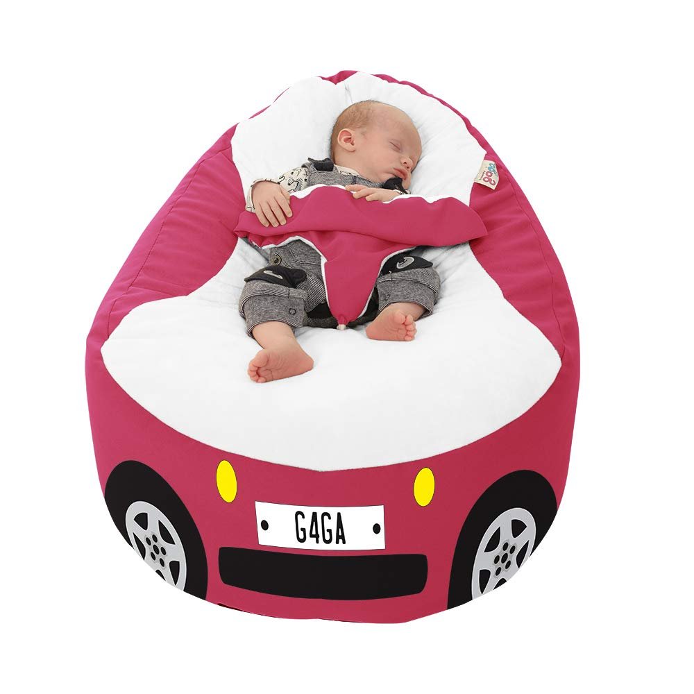 Racing Car Gaga+ Baby to Junior Beanbag (Cerise Pink)