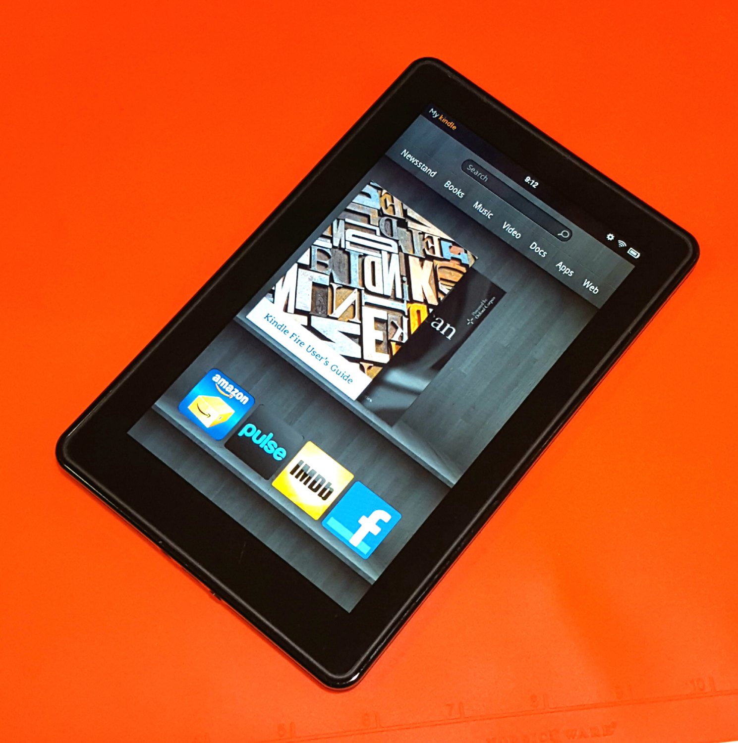 amazon kindle fire tablet