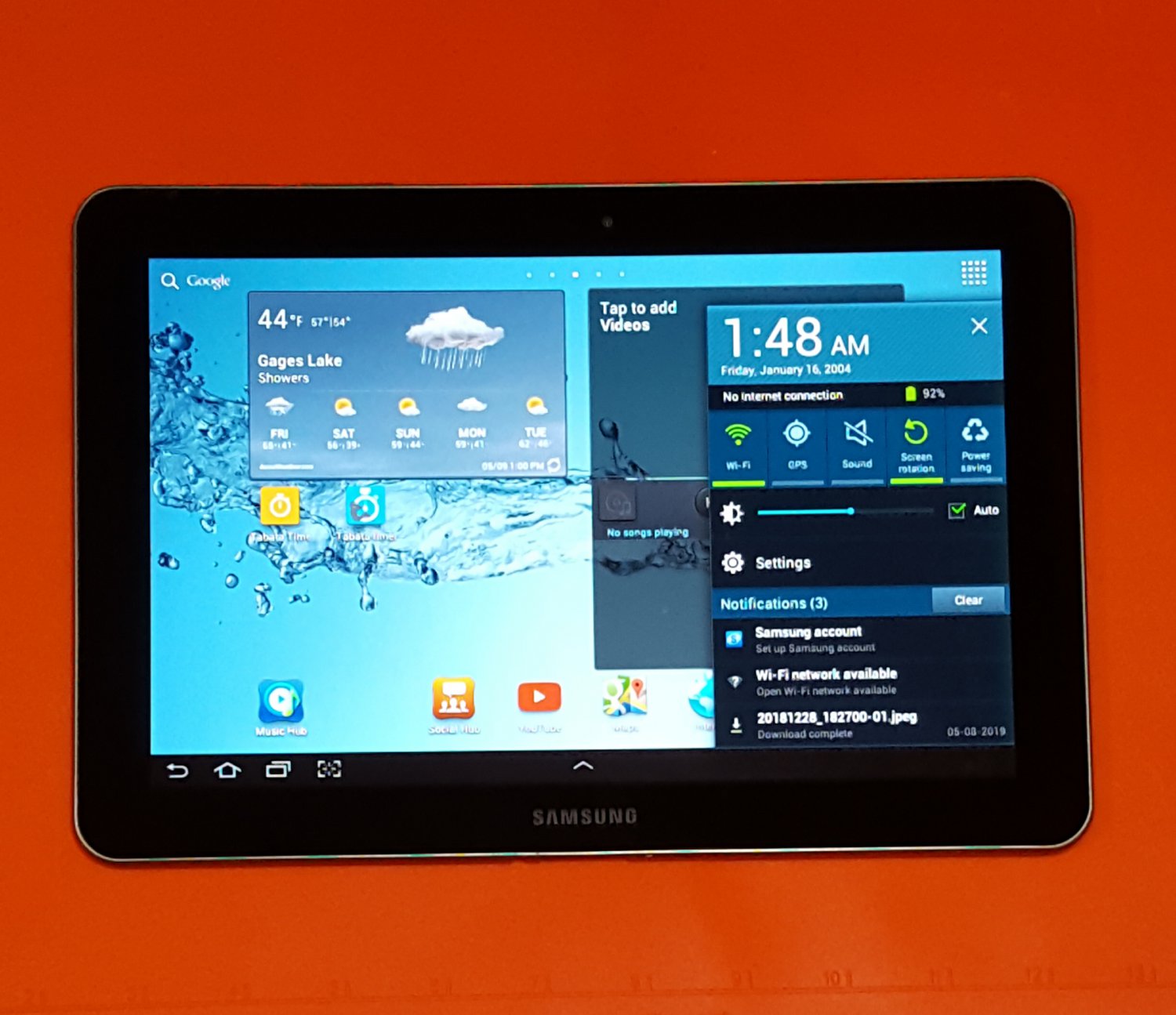 samsung tablet cellular