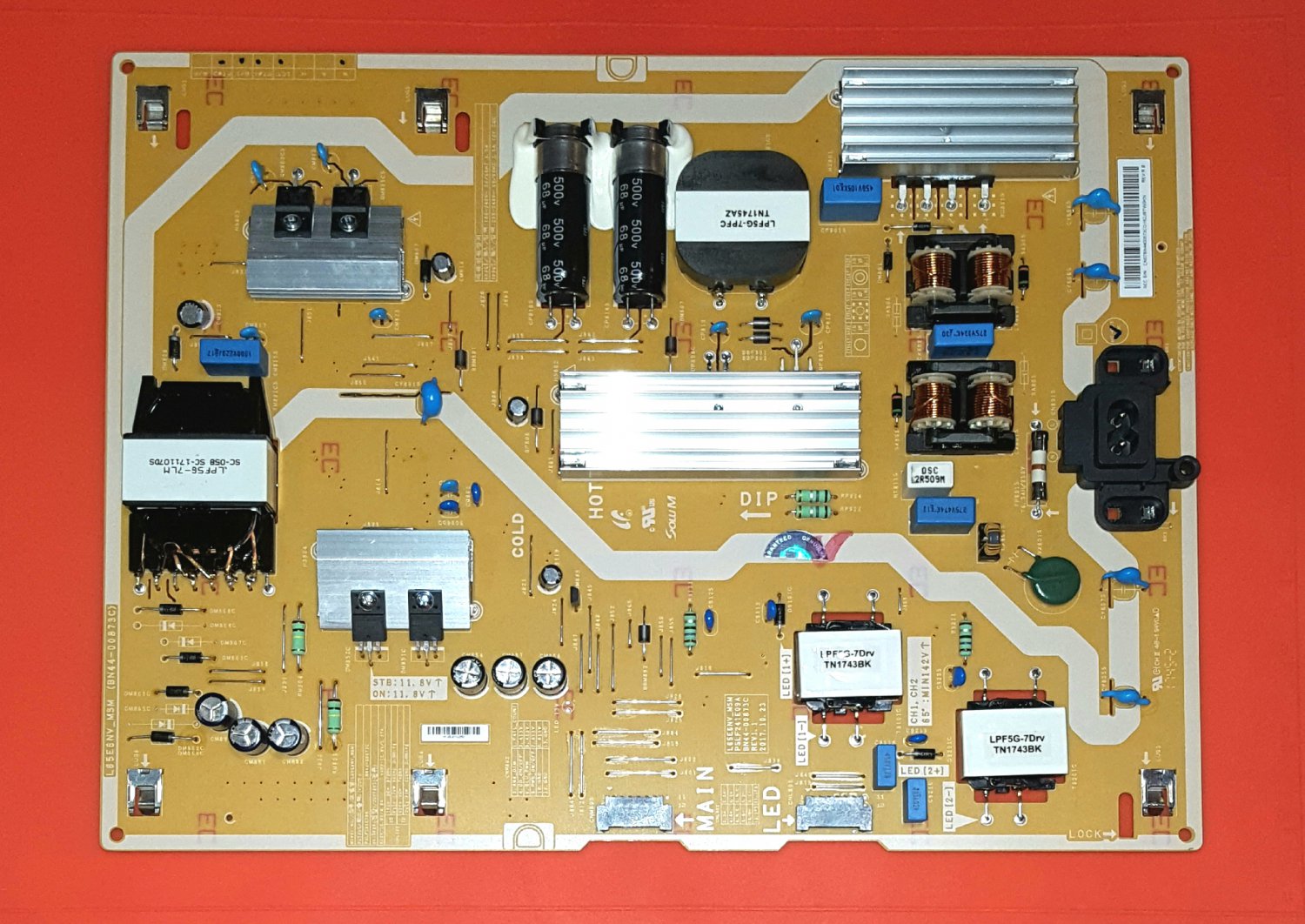 Samsung BN44-00873C Power Supply LED Board for UN65MU6290VXZA