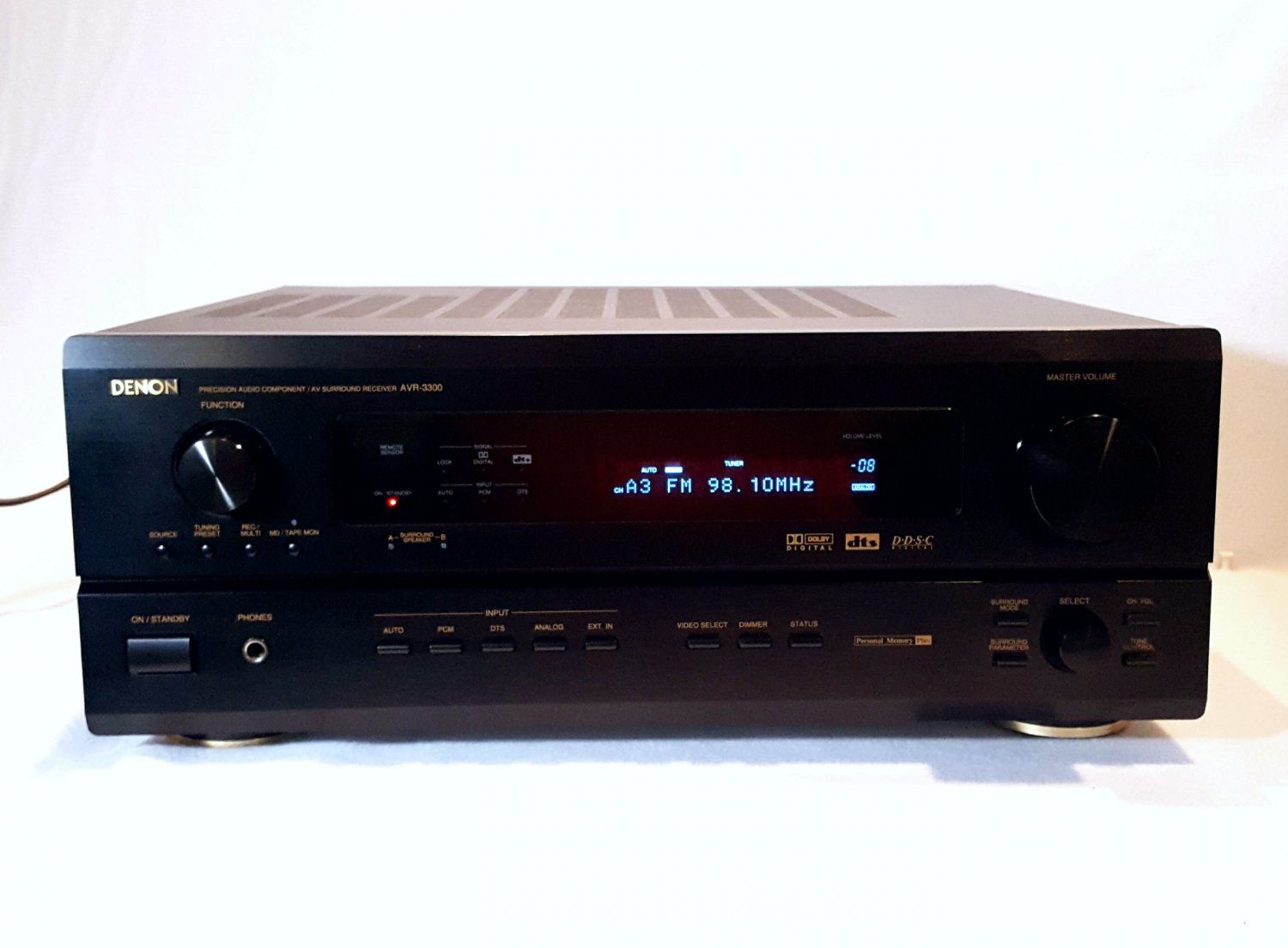 DENON AVR3300 A/V Home Theater Audio Video Receiver
