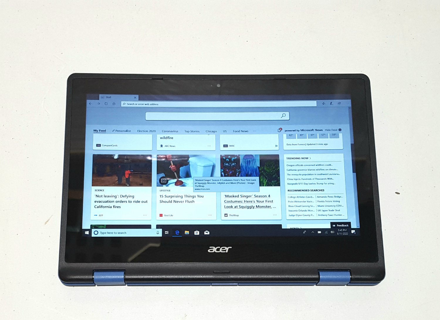 Acer Aspire N15W5 R3131TC1YF 32GB SSD 2 in 1 Laptop Tablet 11.6