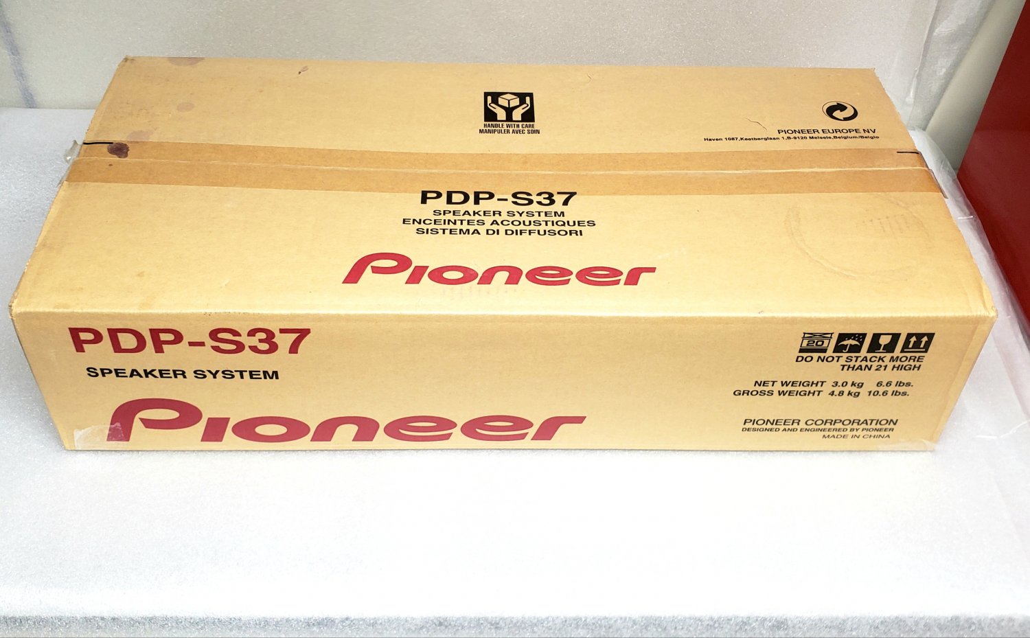 Pioneer PDP-S37 - Speakers