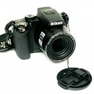 Nikon Coolpix P100 10.3MP 26x Zoom Wide Angle Digital Camera - Black