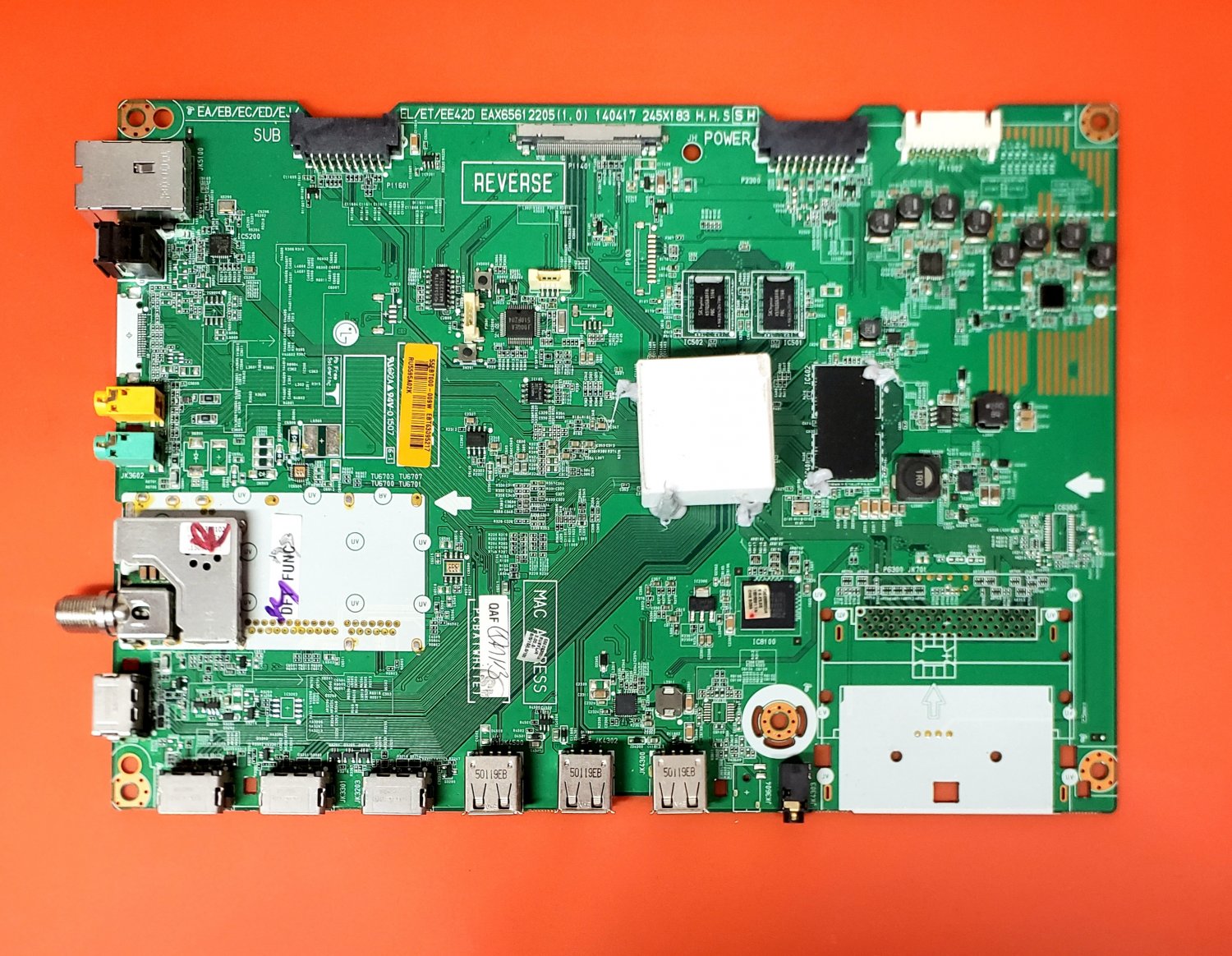 Carte logique TV T-CON 6870C-0477C H/F 6871L-4007J