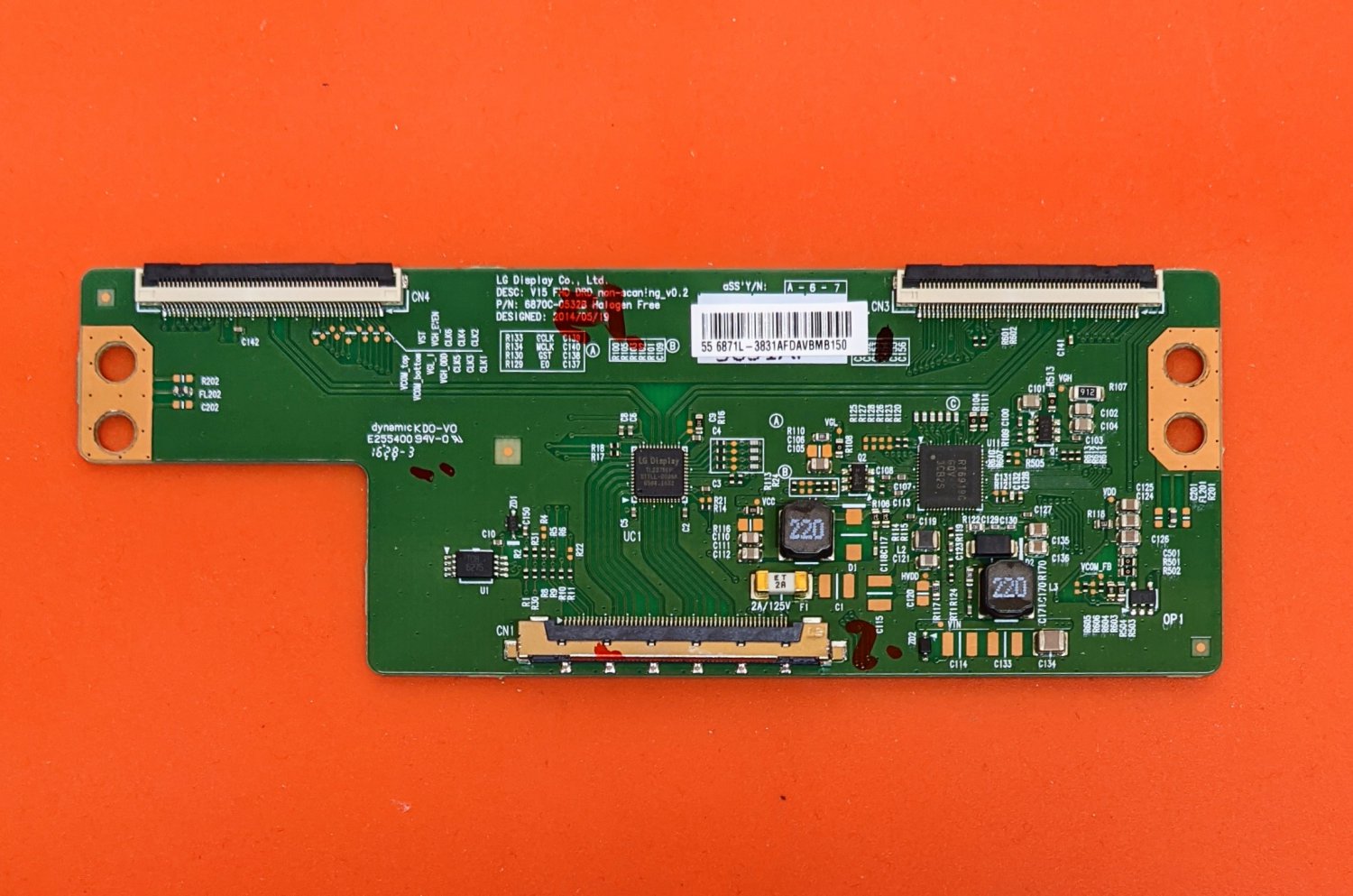 T-CON board 6870C-0532B LG Display LG V15 FHD DRD 6870C 0532B