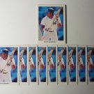 Lot of 10 1990 Leaf Deion Sanders #359 Rookie NMMT