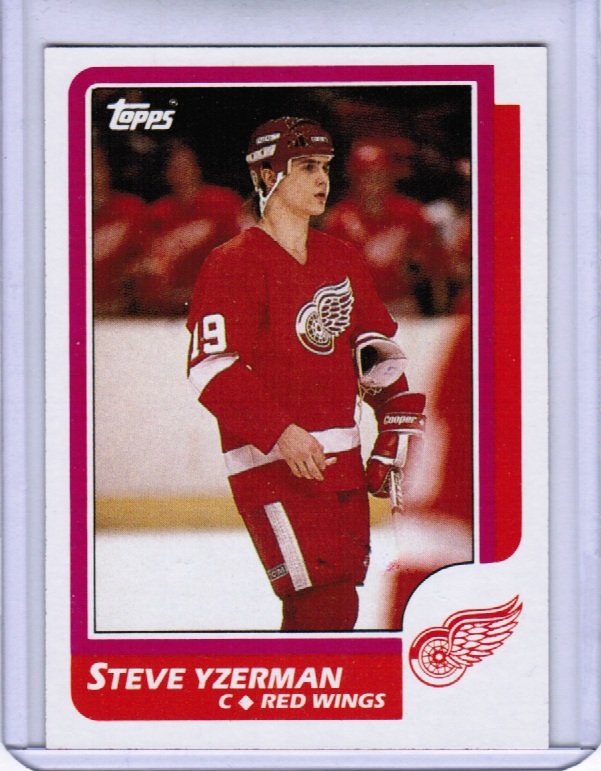1986-87 Topps Steve Yzerman #11 NRMT