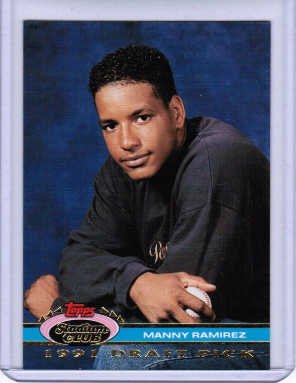 1991 Stadium Club Manny Ramirez #146 Rookie MINT