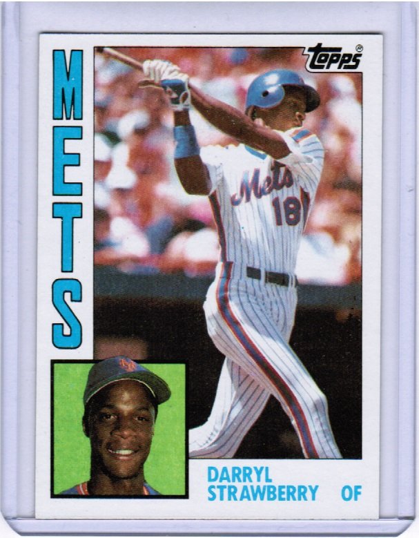 1984 Topps Darryl Strawberry #182 Rookie NRMT