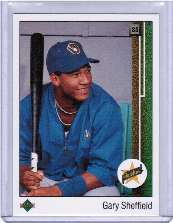 1989 Upper Deck Gary Sheffield #13 Rookie NMMT