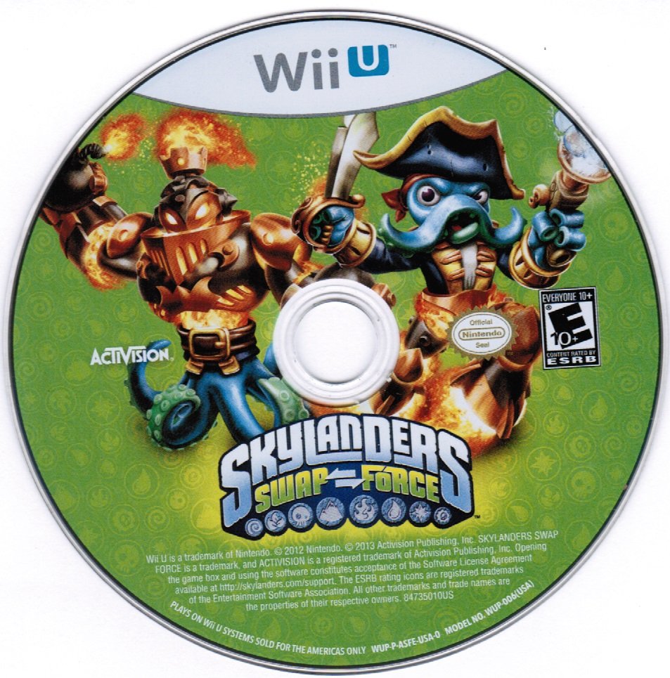 Skylanders Swap Force Nintendo Wii U Game