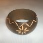 Vintage Tribal Designer Wood Bracelet