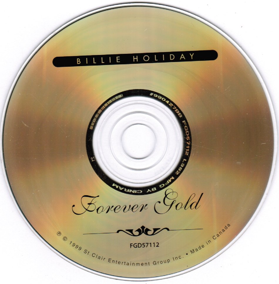 Billie Holiday Forever Gold CD Canada Import
