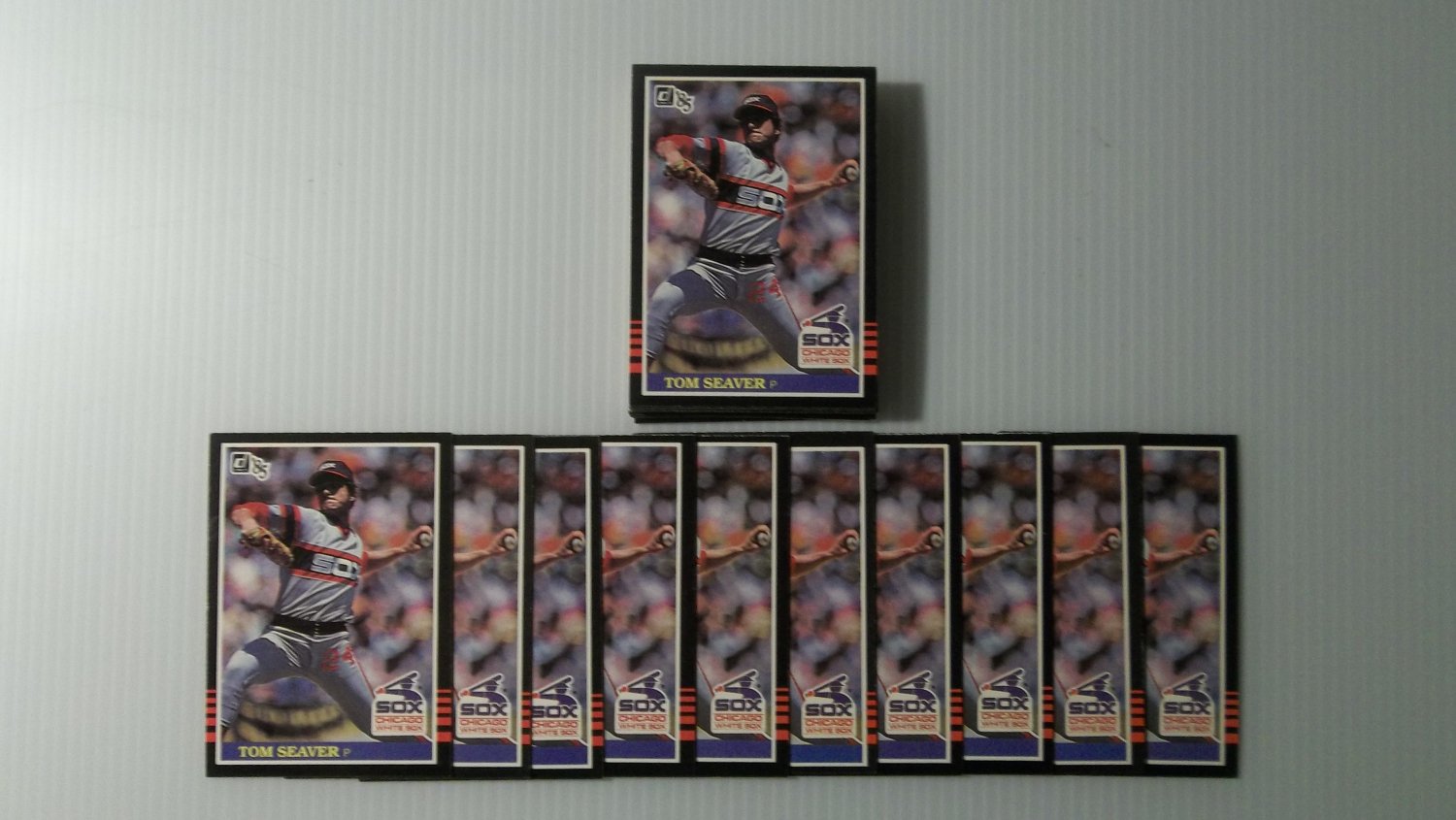 Lot of 31 1985 Donruss Tom Seaver #424 Error NRMT