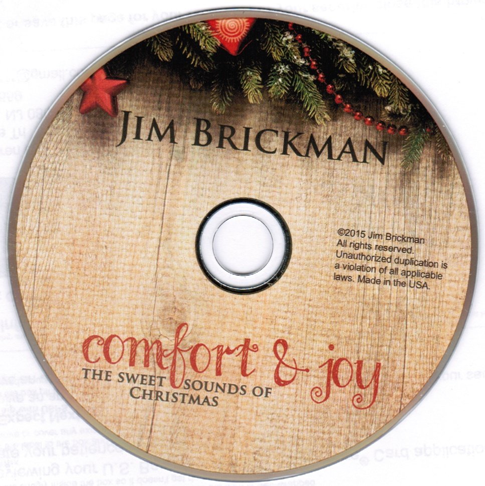 Jim Brickman Comfort & Joy The Sweet Sounds of Christmas