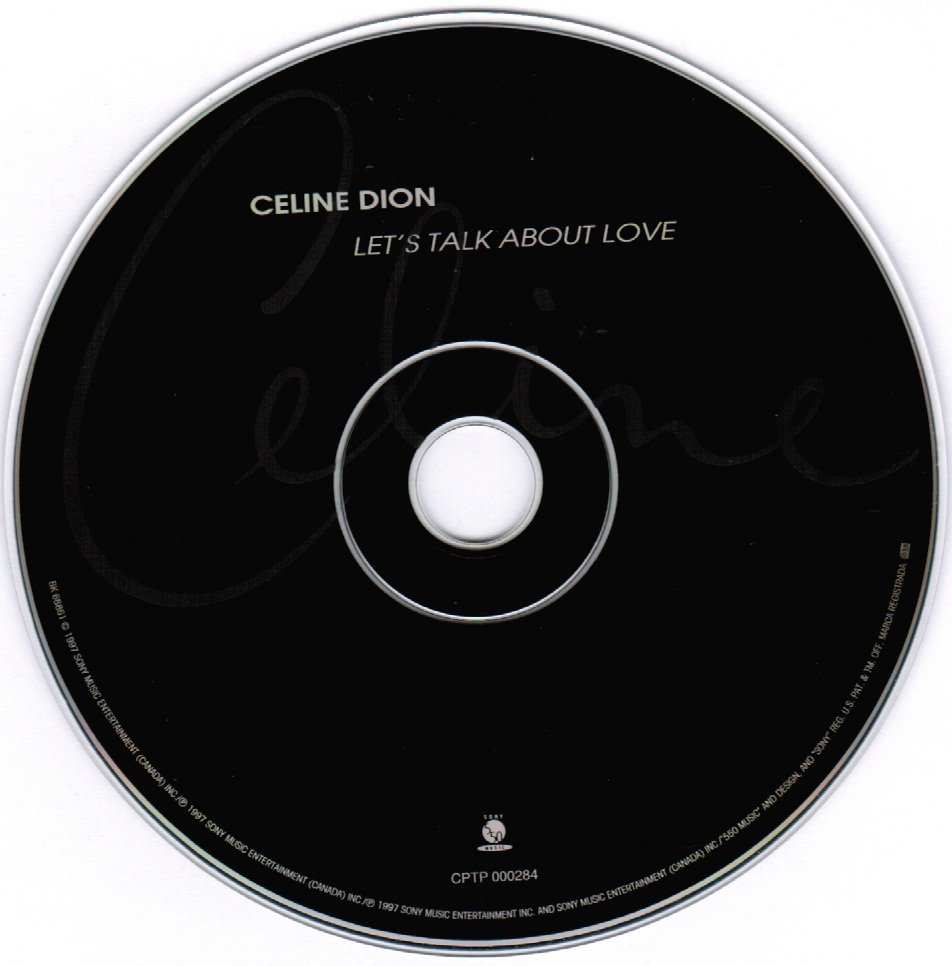 Celine Dion Let's Talk About Love CD