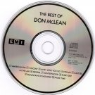 The Best of Don McLean CD