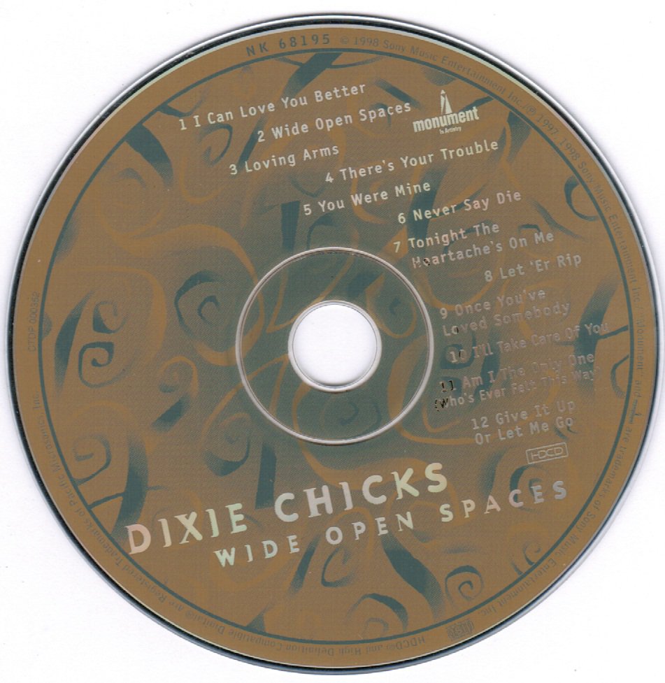 Dixie Chicks Wide Open Spaces Cd 
