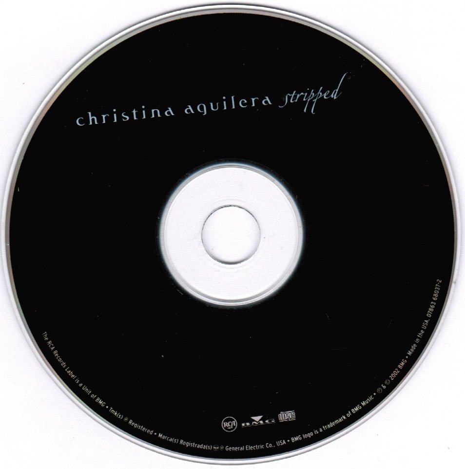 Christina Aguilera Stripped CD