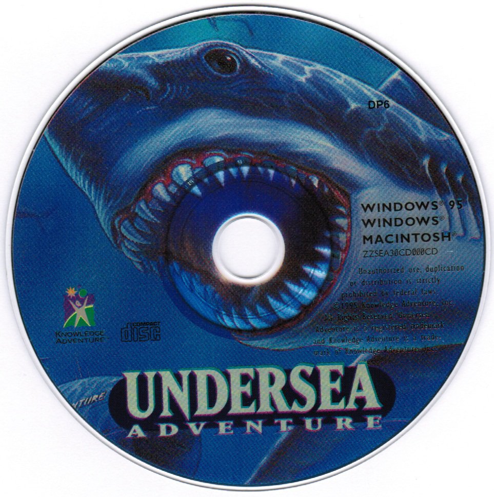 Undersea Adventure Educational Computer PC Game