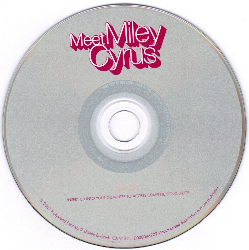 Meet Miley Cyrus CD