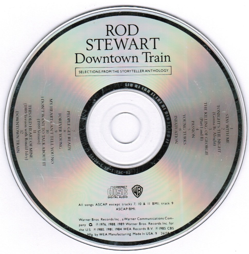 Rod Stewart Downtown Train CD
