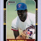 1987 Donruss Ruben Sierra #346 Rookie NMMT