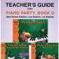 Bastiens Invitation to Music Teacher's Guide For Piano Party Book D