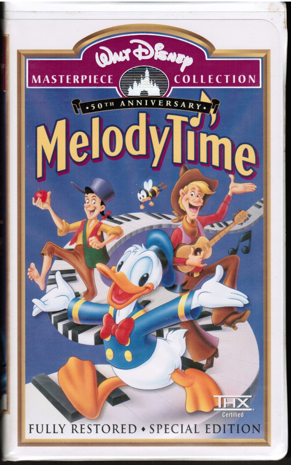 Melody Time Disney VHS 50th Anniversary Masterpiece Edition