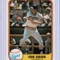 1981 Fleer Kirk Gibson #481 Rookie NMMT