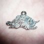Unique Solid Iridium Florida Gator Alligator Pendant 2.75 Grams